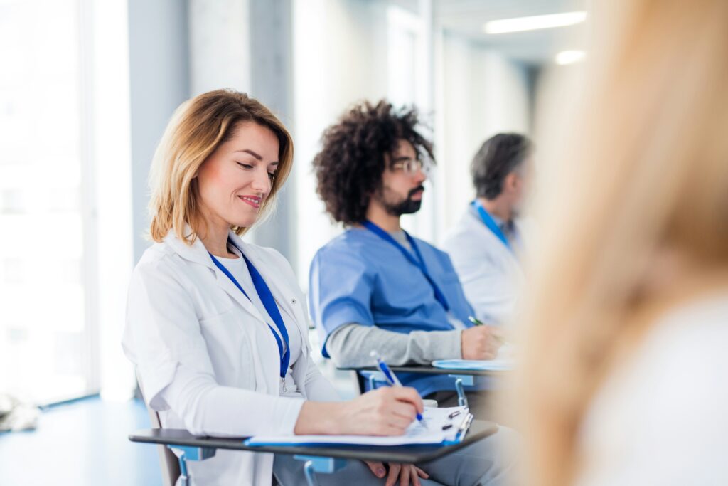 small group cadaver CME training session for aesthetic providers